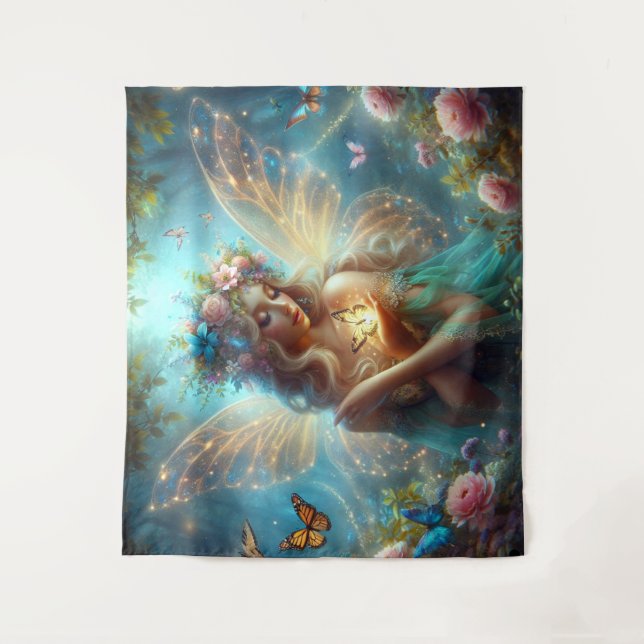 Tapete De Parede Fada-Borboleta (Frente)