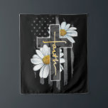 Tapete De Parede Faith Cross Casual Cross Daisy Flag Graphic<br><div class="desc">Faith Cross Casual Cross Daisy Flag Graphic</div>