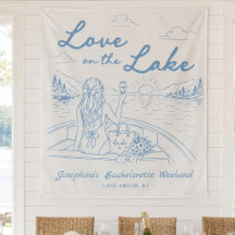 Faixa de despedida de solteira Love on the Lake