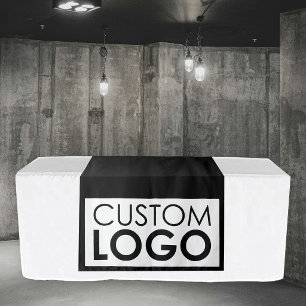 Tapete De Parede Faixa de Mesa Banner para Pop Up Shop com Grande L