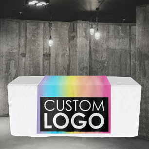 Tapete De Parede Faixa de Mesa com Logotipo de Grandes Negócios Est