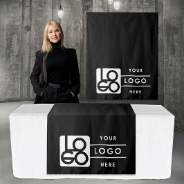 Tapete De Parede Faixa de mesa de loja pop-up banner de mercado de 