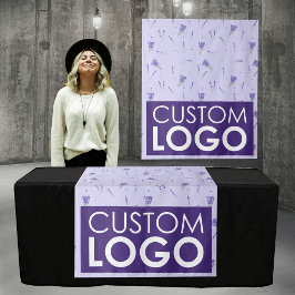 Tapete De Parede Faixa de Mesa de Loja Pop Up Banner Lavanda Grande