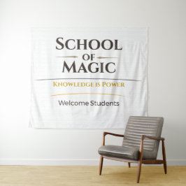 Tapete De Parede Faixa de Volta às Aulas Decoração de Sala de Aula