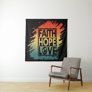 TAPETE DE PAREDE FAIXA ESPERANÇA AMOR VERDADEIRO MOTIVACIONAL INSPI