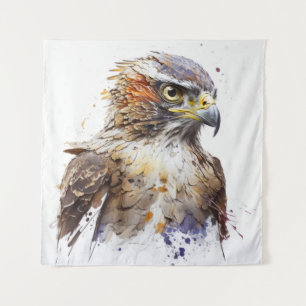 Tapete De Parede Falcon Bird Retrait Animal Painting Willife Free