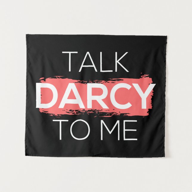 Tapete De Parede Fale Com Darcy Para Mim (Frente (Horizontal))