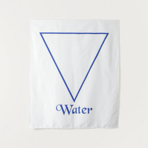 Tapete De Parede Falln Pagan Water Element Symbol