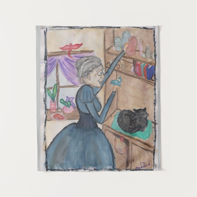 Tapete De Parede família das bruxas (Frente)