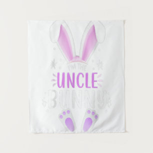 Tapete De Parede Família do Tio Bunny Páscoa Day Rabbit