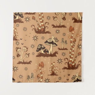 Tapete De Parede Fantasia de mushroom, papel de parede da floresta