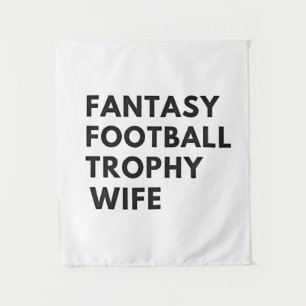 Tapete De Parede Fantasy Futebol Trophy Wife Casais Engraçados