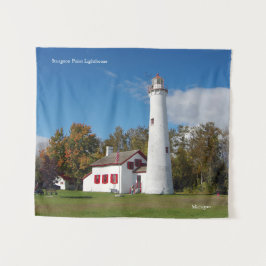 Tapete De Parede Farol de Sturgeon Point