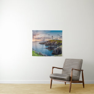 Tapete De Parede Farol principal Donegal de Fanad, Ireland