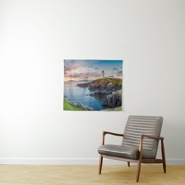 Tapete De Parede Farol principal | Donegal de Fanad, Ireland (In Situ (Horizontal))