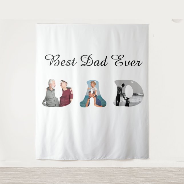 Tapete De Parede Father’s Day Gift for Dad \ Best Dad Ever (Frente)