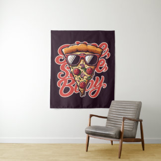 Tapete De Parede Fatia, fatia, querida. Pizza