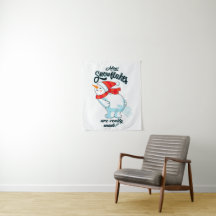 Fazendo Snowman Fartar Como Os Flocos De Neve São 