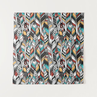 Tapete De Parede Feather seamless pattern