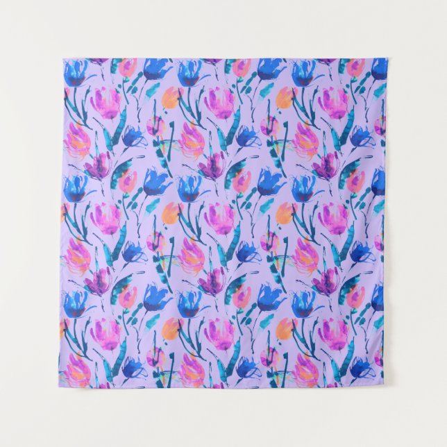 Tapete De Parede Febre das Tulipas (Frente)