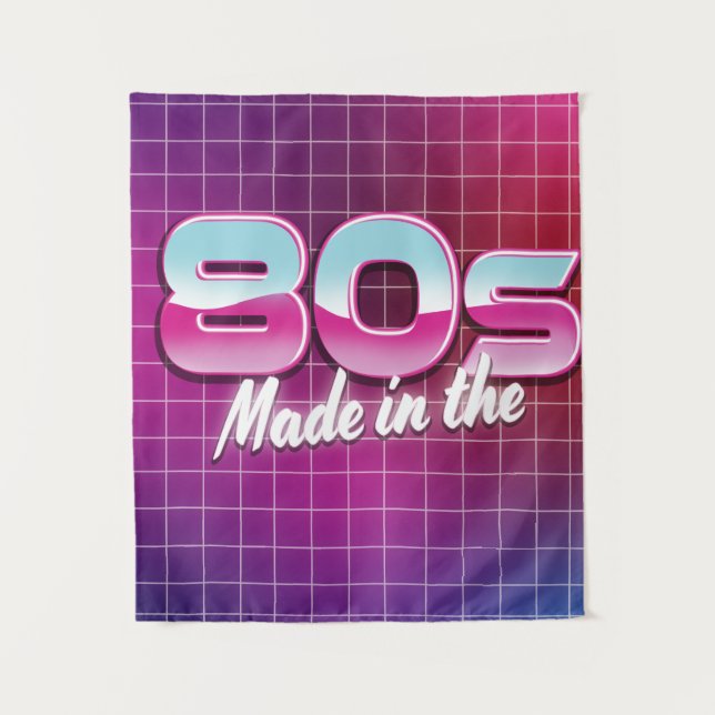 Tapete De Parede Feito nos anos 80 (Frente)