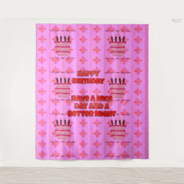 Tapete De Parede Feliz aniversário Tenha um bom dia e uma noite mel