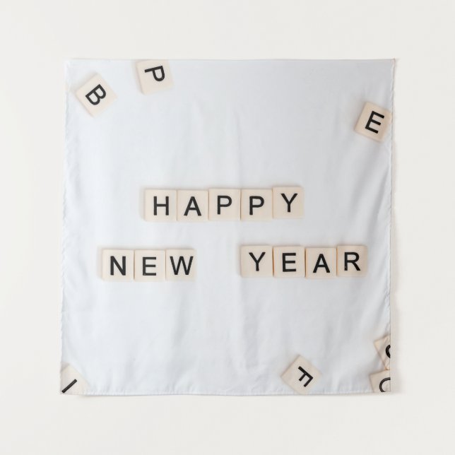 TAPETE DE PAREDE FELIZ ANO NOVO (Frente)