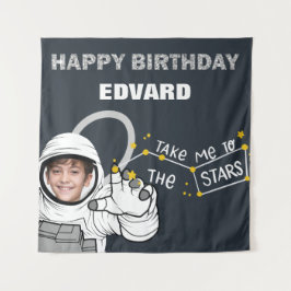 Tapete De Parede Feliz Astronauta Foto de Astronauta