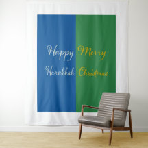 Feliz Hanukkah Feliz Natal Feriado Duplo
