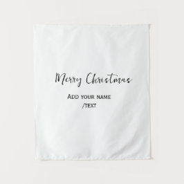 Tapete De Parede Feliz Natal Elegante adiciona texto simples modern