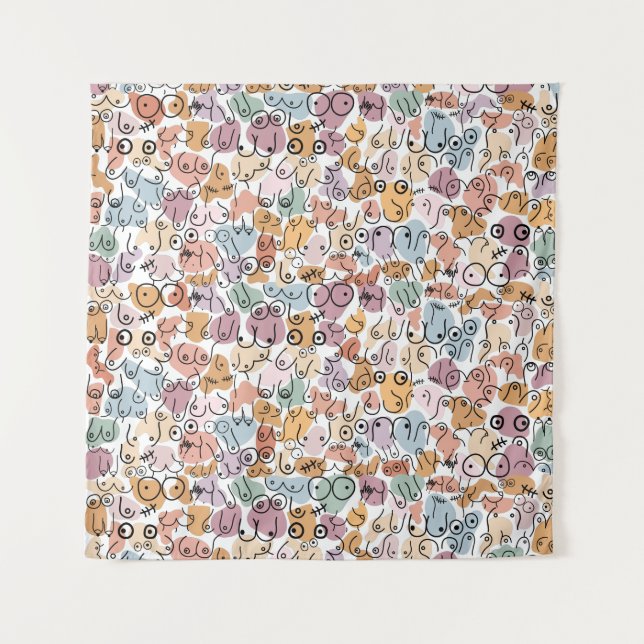 Tapete De Parede feminista divertida (Frente)