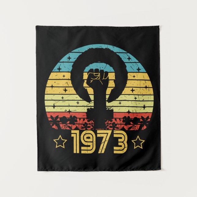 Tapete De Parede Feminista Roe V Wade Rights 1973 (Frente)