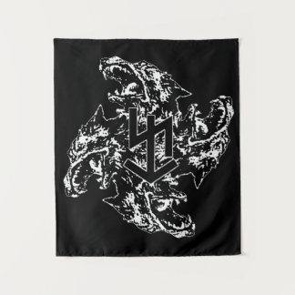Tapete De Parede Fenrir Wolf Banner
