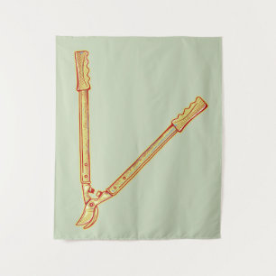 Tapete De Parede Ferramentas de jardinagem Loppers