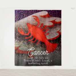 Tapete De Parede Festa de Aniversário do Signo de Câncer o Carangue