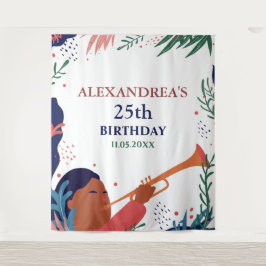 Tapete De Parede Festa de aniversário Foto Personalizada Plano de F