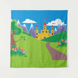 Tapete De Parede Festa de aniversário Selfie Photo Princess Knight