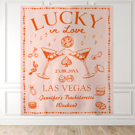 Tapete De Parede Festa de Despedida de Solteira Laranja Cocktail Lu