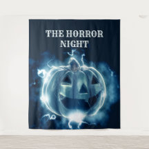 Festa de Halloween Mau Blue Pumpkin Horror Assusta