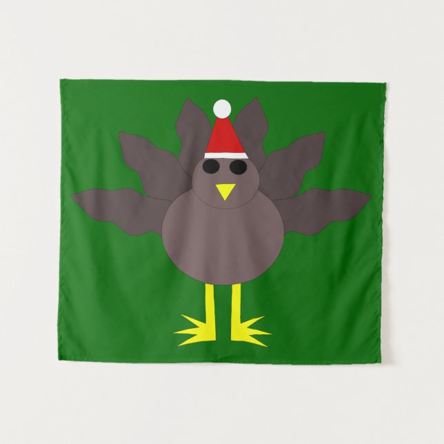 Tapete De Parede Festa de Natal (Frente (Horizontal))