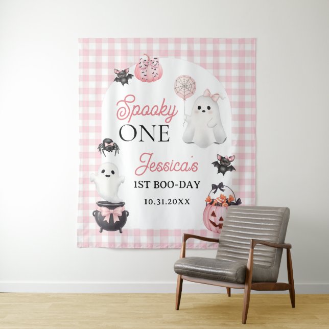 Tapete De Parede Festa de primeiro aniversario de Dia das Bruxas Ro (In Situ)