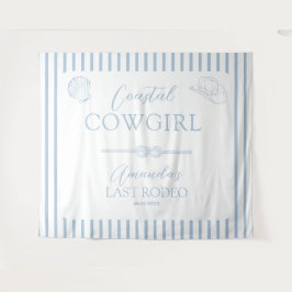 Tapete De Parede Festa de solteira Ocidental de Cowgirl Costeira