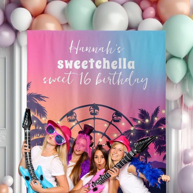 Tapete De Parede Festival de Música | Palmas Ferris Roda Doce 16 (Criador carregado)