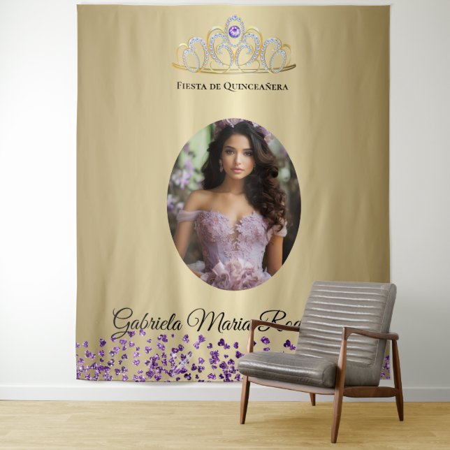 Tapete De Parede Fiesta de Quinceañera (In Situ)