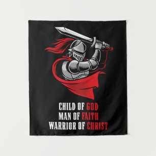 Tapete De Parede Filho de DEUS - Homem de FÉ - Guerreiro do CRISTO