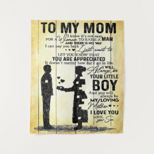 Tapete De Parede Filho Para Minha Mãe Presente, Melhor Presente Pa