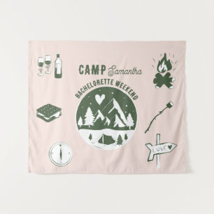 Tapete De Parede Fim de Semana de Acampamento de Despedida de Solte