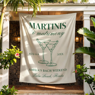 Tapete De Parede Fim de Semana de Despedida de Solteira Martinis &