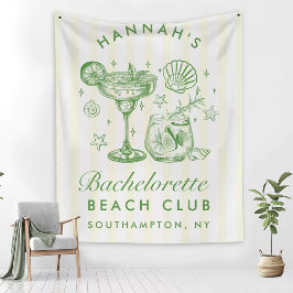 Tapete De Parede Fim de Semana Retro Moderno Verde e Amarelo de Des