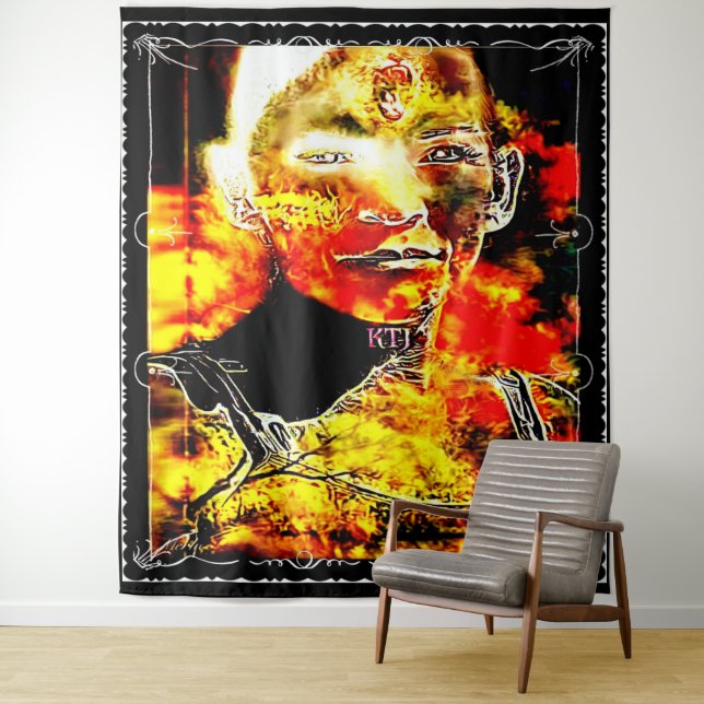 Tapete De Parede Fire Candy 01 (In Situ)